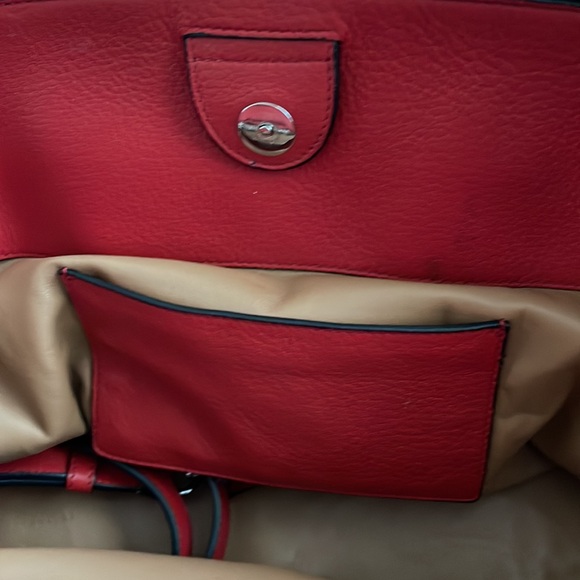 PRADA Handbag Tote Red Large - Picture 11 of 17